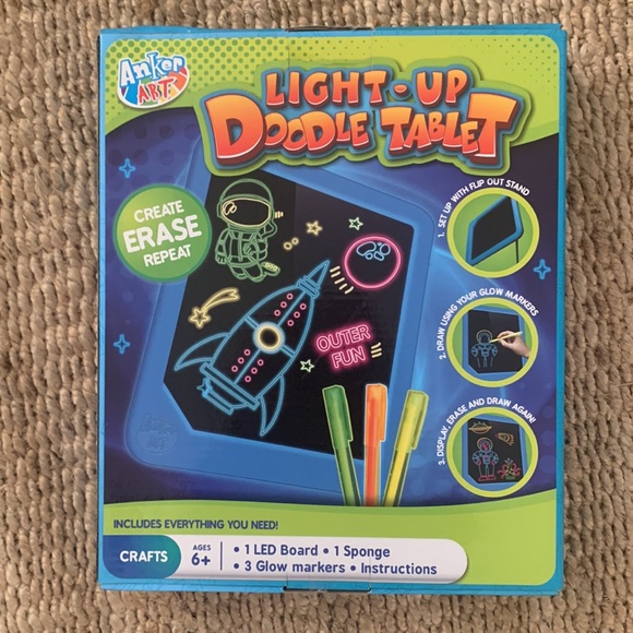 *NEW* Anker Art Light-Up Doodle Tablet - Picture 4 of 6